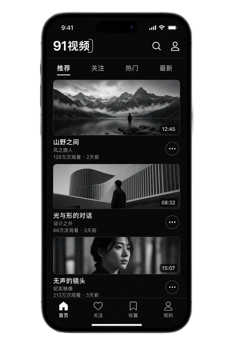 91视频APP产品视觉